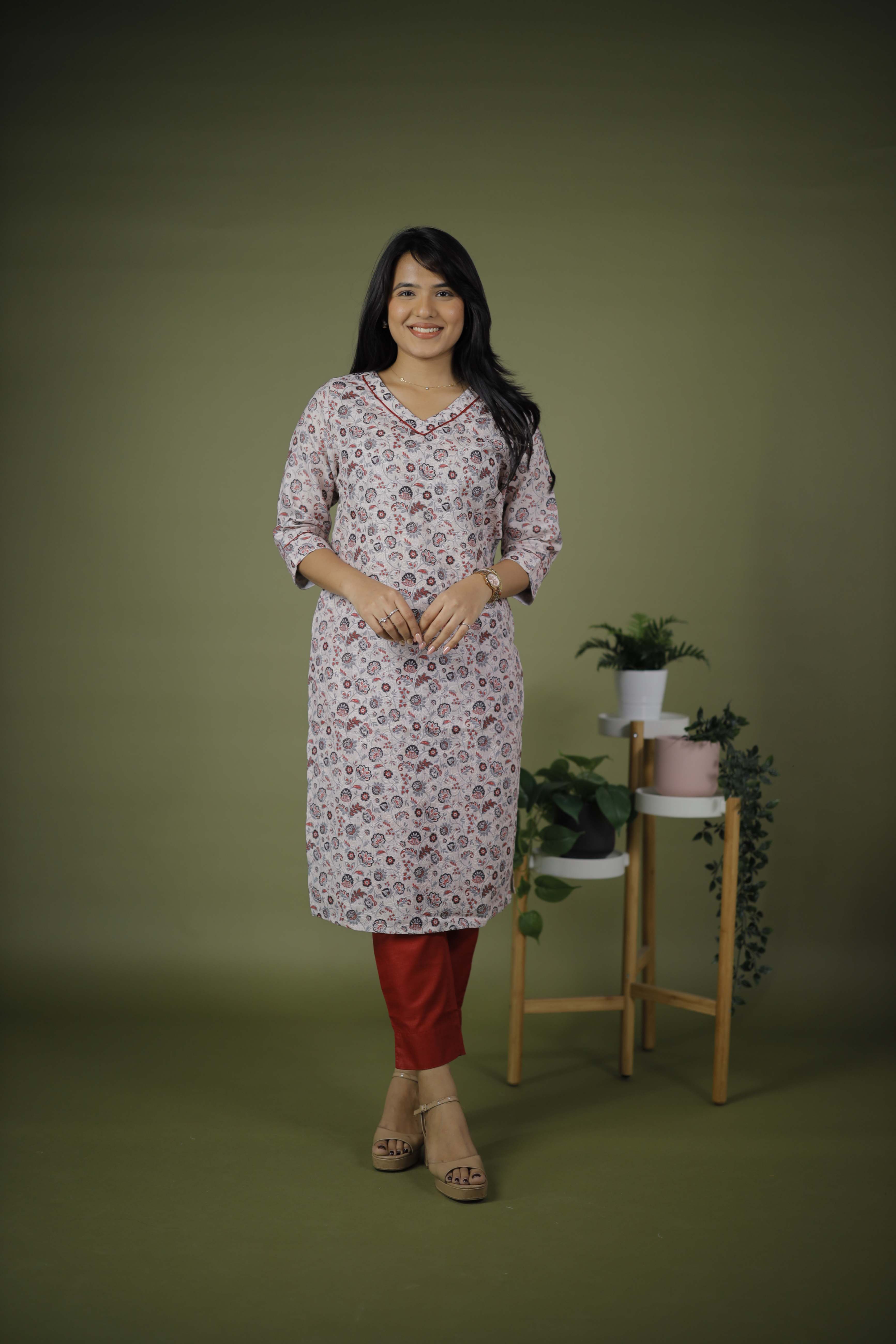 COTTON KURTA SET