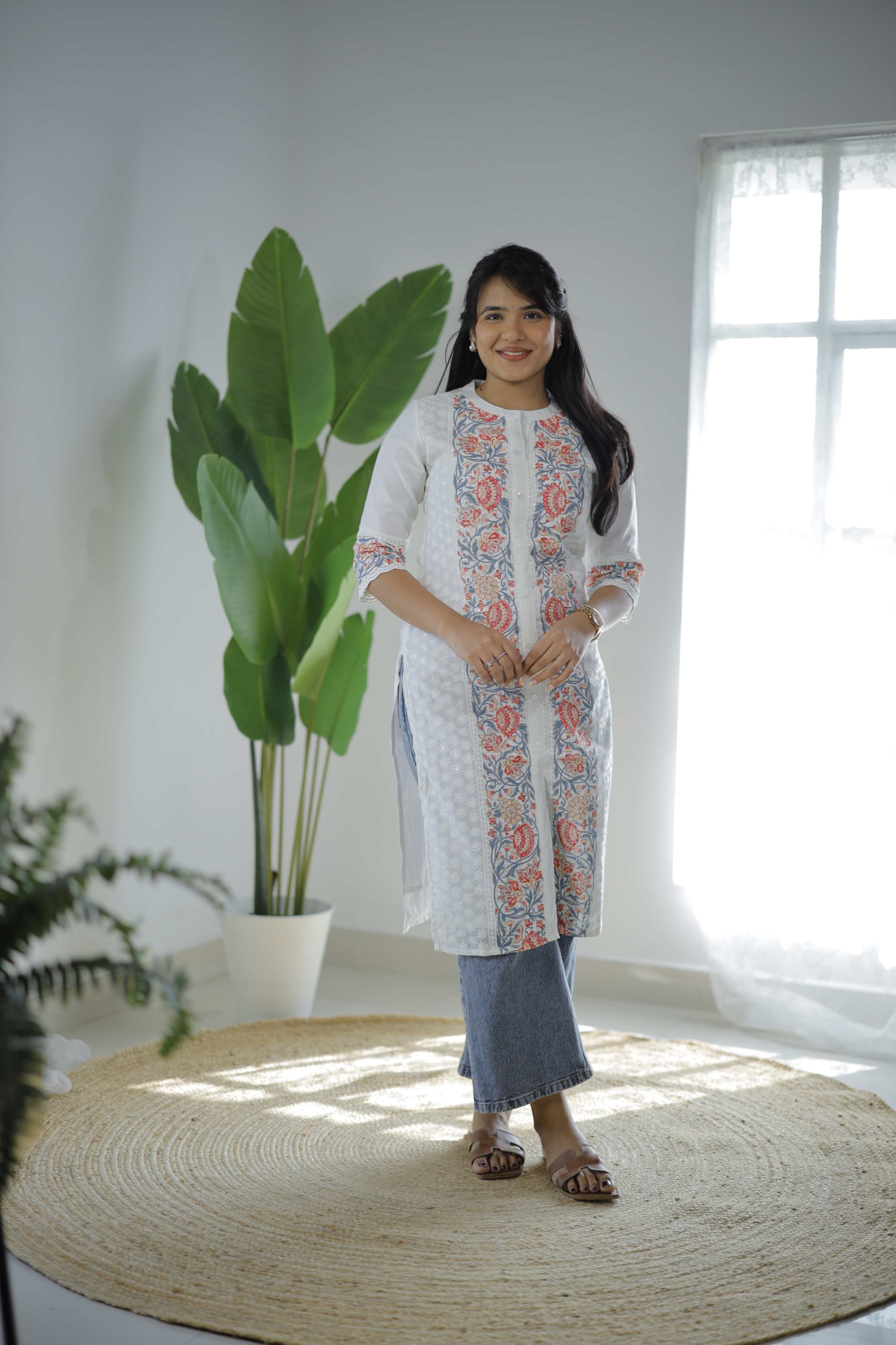 GEORGETTE KURTA