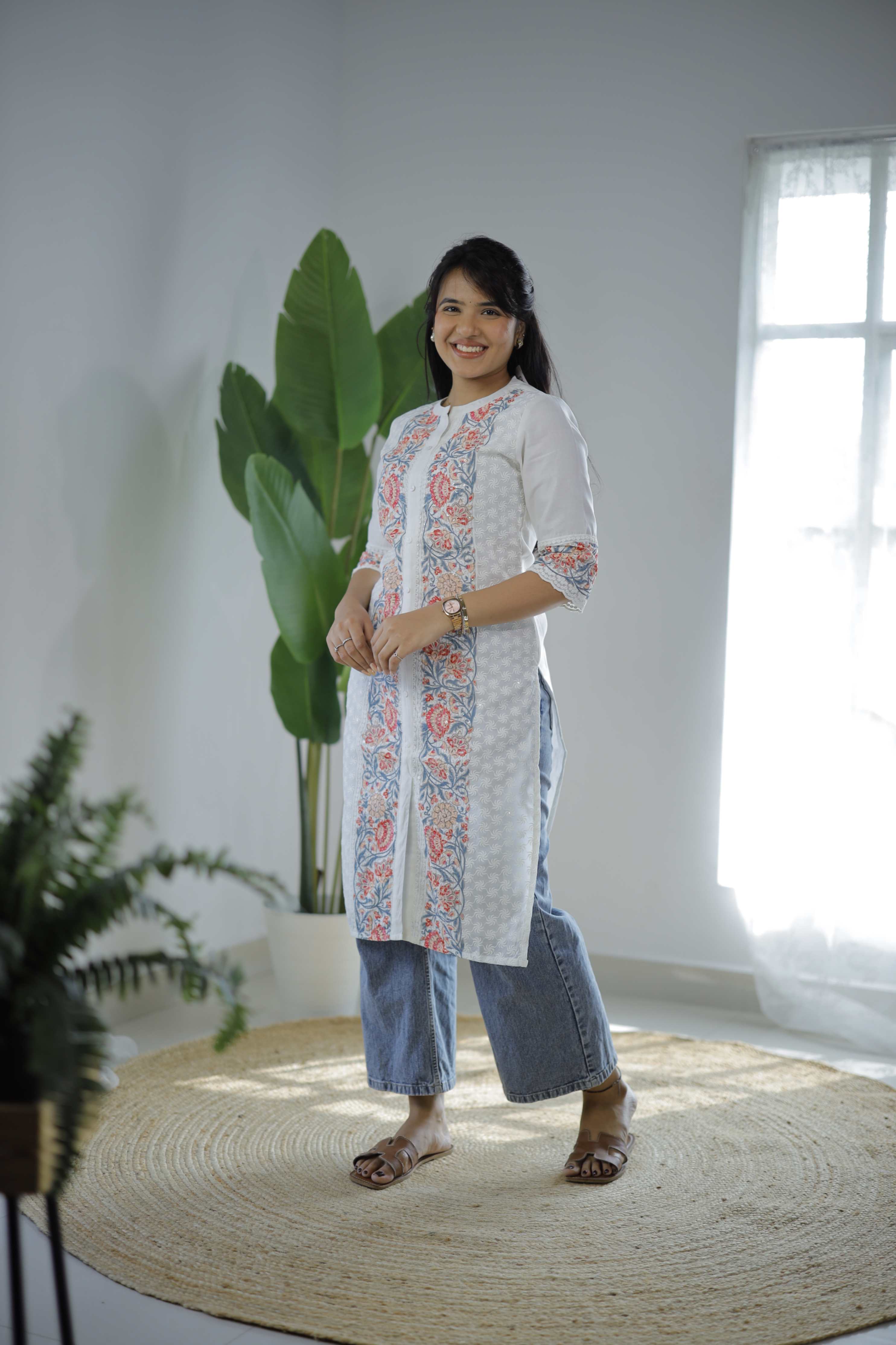 GEORGETTE KURTA