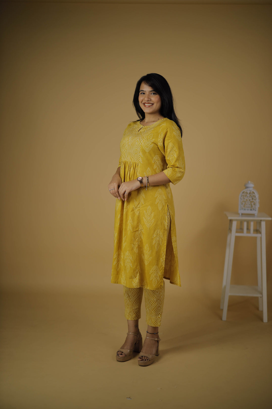 COTTON KURTA SET