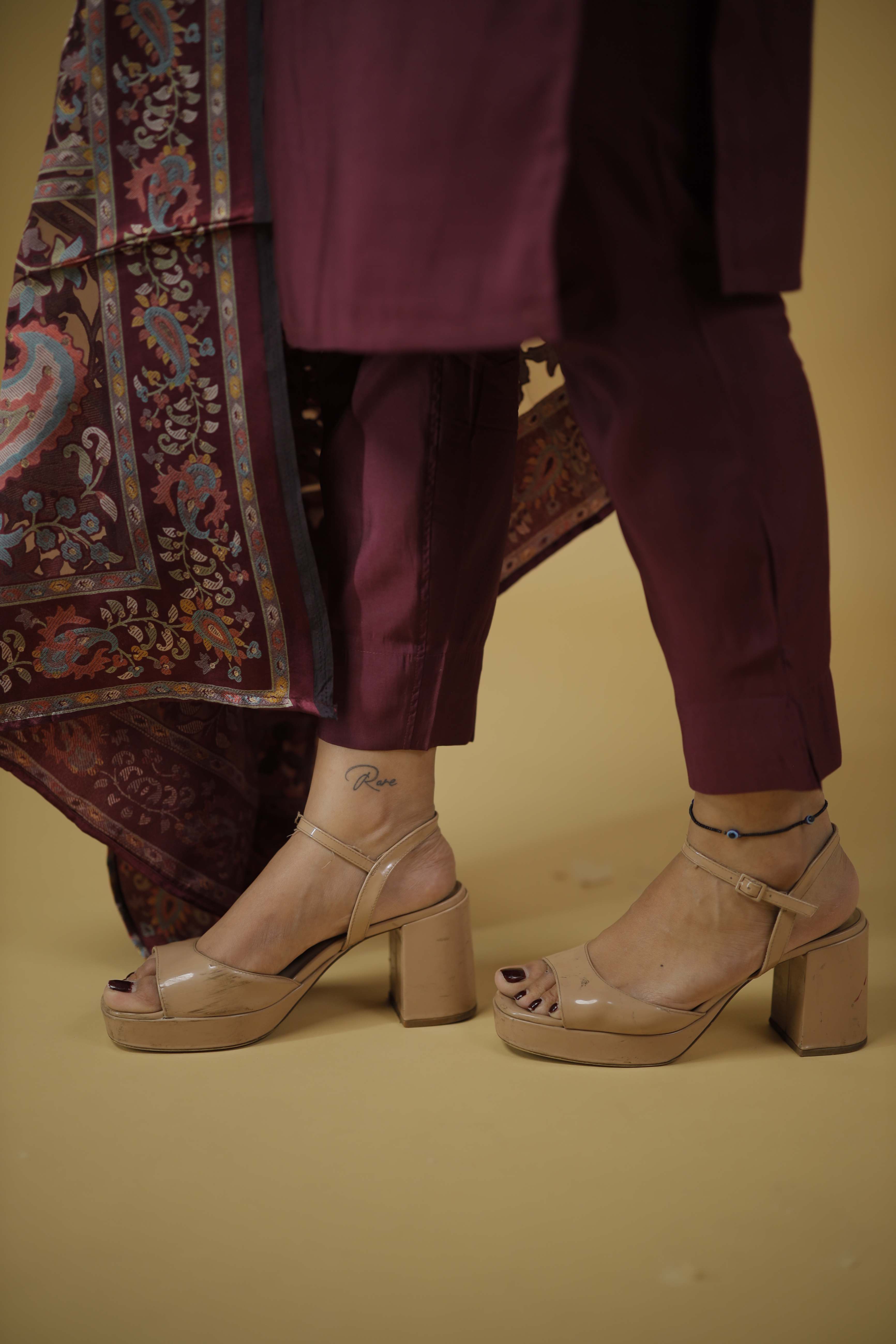 GEORGETTE KURTA SET WITH DUPATTA