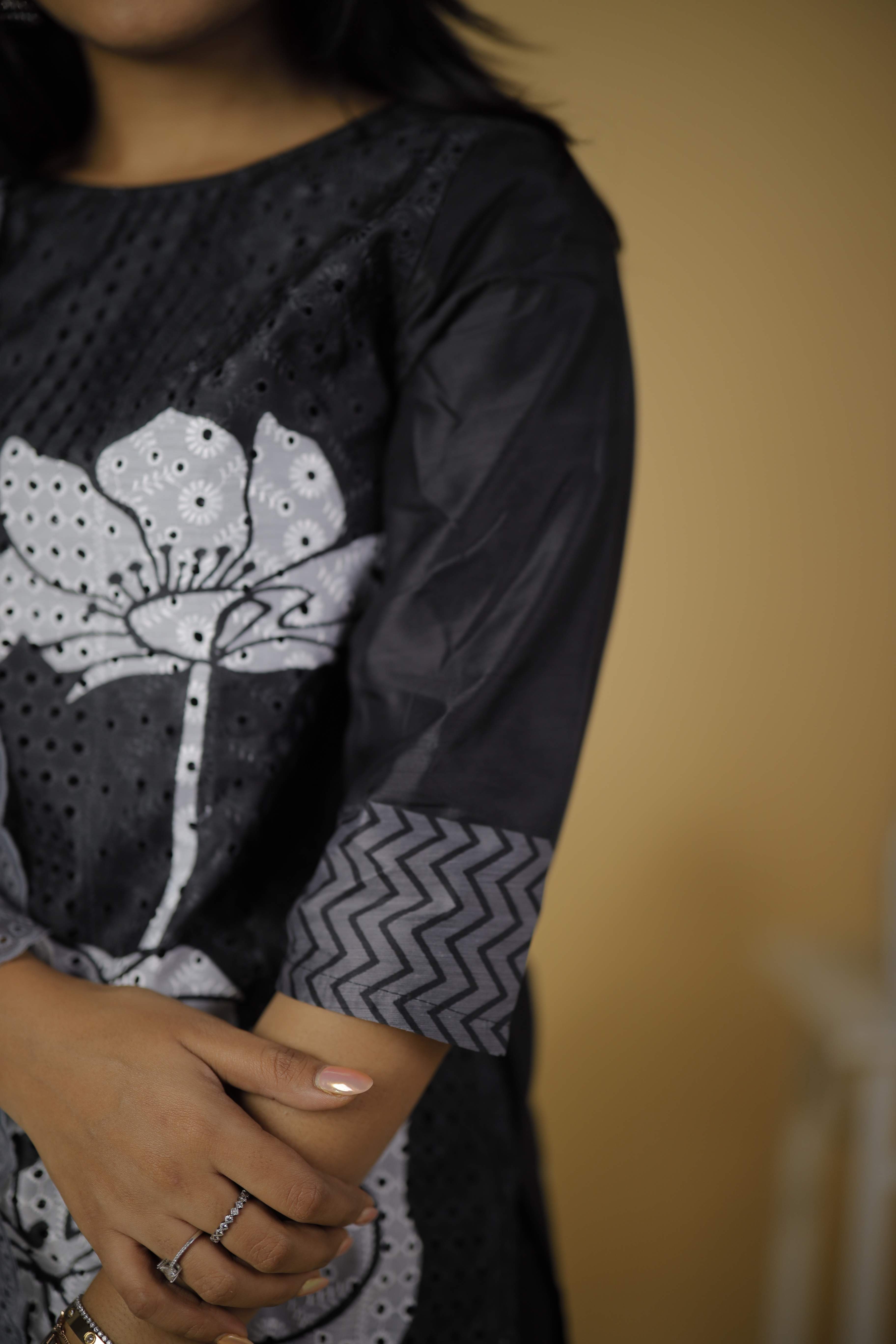 COTTON KURTA SET WITH DUPATTA