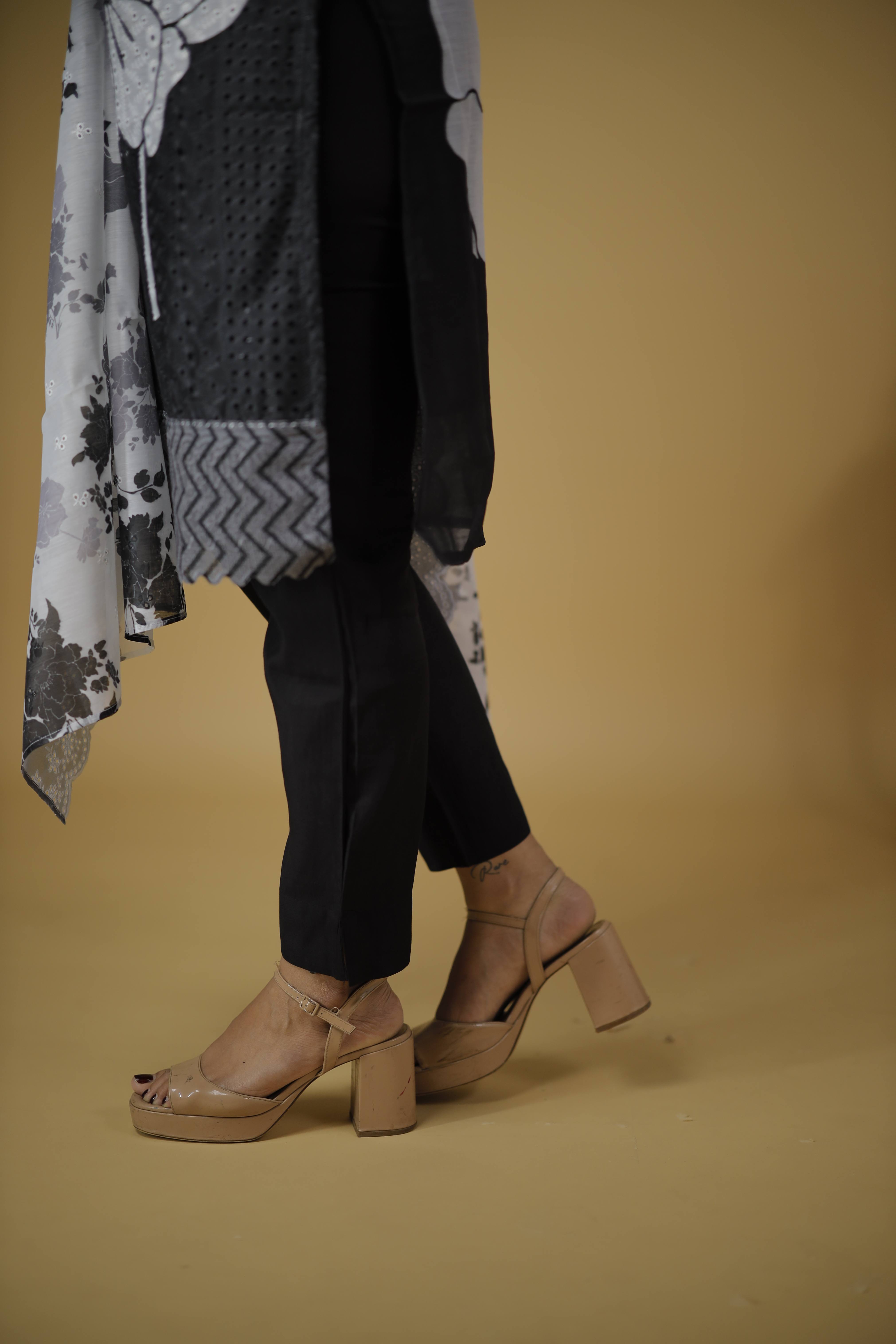 COTTON KURTA SET WITH DUPATTA