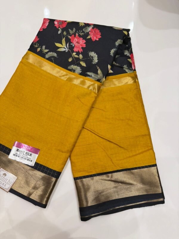 Dark Blue with Yellow Border Centre beauty collections